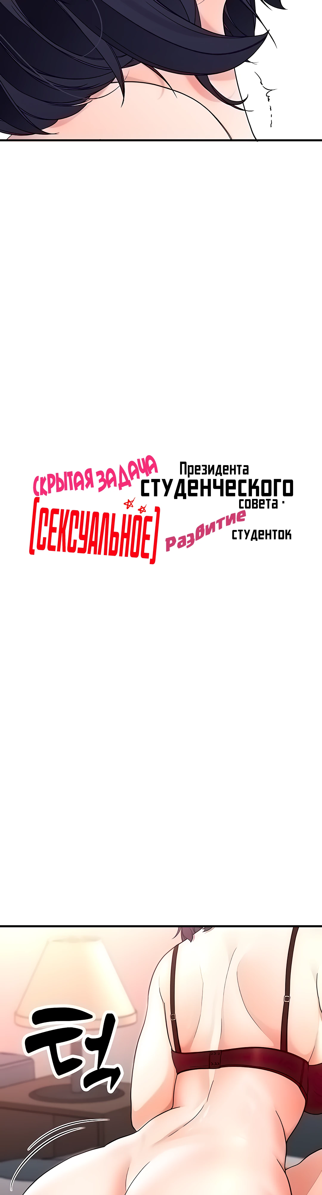 Скрытая задача президента студенческого совета - (сексуальное) развитие студенток. Глава 12. Слайд 4